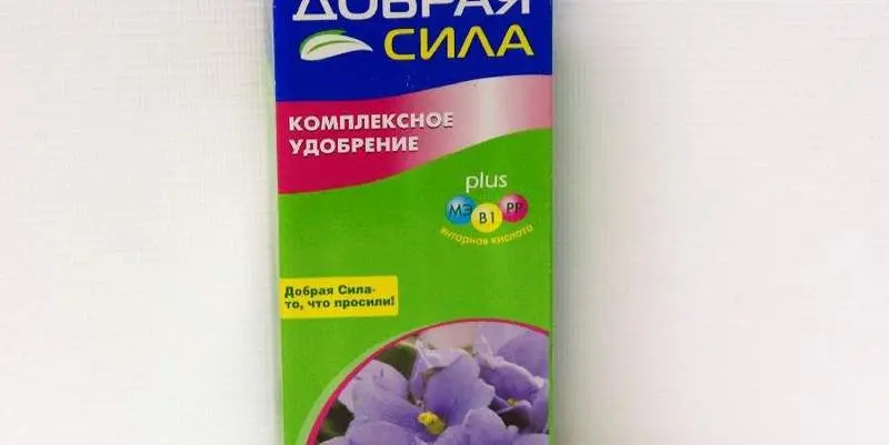 Комплексное Удобрение для Фиалок Добрая Сила 250 мл